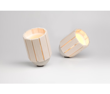 Baby Barrel Lamps in a natural color