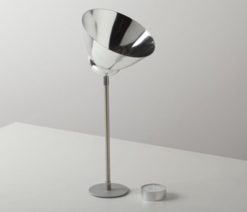 Gift idea of Holland Design & Gifts: Tea Light Holder and Spotlight Vlamp Large in aluminium