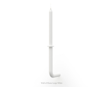 Candlestick (L) Roijé White 