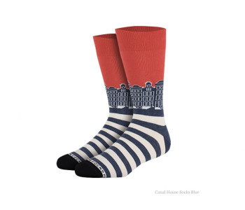 Canal house socks blue by Heroes on Socks - size 36-40 