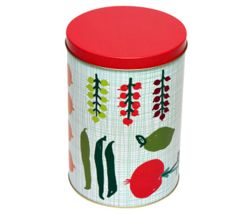 Holland design, homeware, Kitchen, Kitsch Kitchen storage tin green
