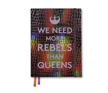 Notebook More Rebels than Queens 13.5 x 18.5 cm