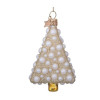 Vondels Christmas tree Champagne with pearls