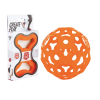 Foooty foldable football - Orange