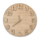 Oak Clock from CRE8