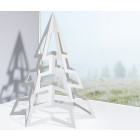 PaperTree Christmas tree - white cardboard 70 cm 