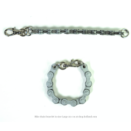 Chain Up bracelet by The Upcycle Amsterdam - Large 22 cm