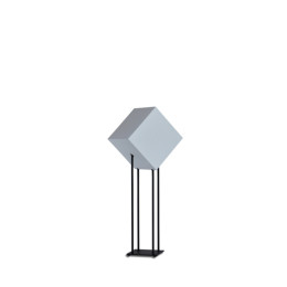The Starlight Low is 90 cm high and has a white or light grey cube. 