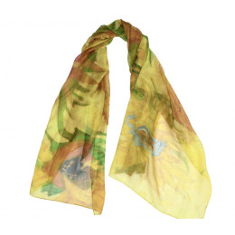 Perfect relatiegeschenk - sjaal zonnebloemen Van Gogh