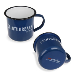 The enamel Ceintuurbaan mug by I amsterdam