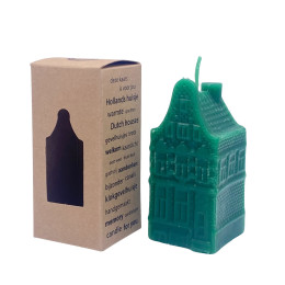 Candle Dutch House Bell gable in green