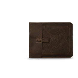 Sleeve for iPad in the color dark brown by Keecie