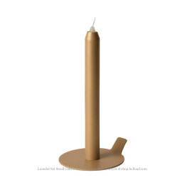 Lunedot S Set Gold, the candle that does not get any smaller