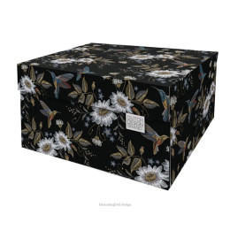 Dutch Design Storage box Hummingbirds in the Night 40 x 31 x 21 cm