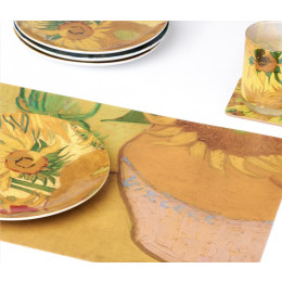 Find Van Gogh Placemat Sunflowers at shop.holland.com - perfect gift