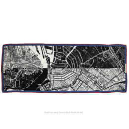 City scarf Barents Urban Fabric city map package