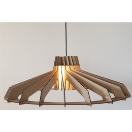 Homeware, lighting, wooden do-it-yourself designer lamp Tjalle & Jasper, kit