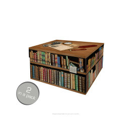 Dutch Design Storage box Books Small Set of 2 - 28x21x14 cm 