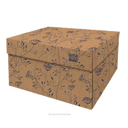 Dutch design storage box Heracleum 40x31x21cm at hollanddesignandgifts.com
