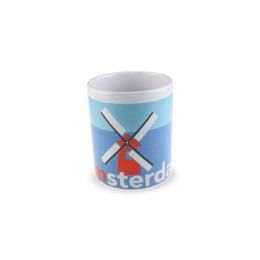 The State of Mind mug with wind mill from the front