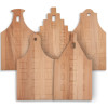 All wooden serving trays with gables by I amsterdam