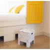 Dutch design stool as side table next to your bed in the bedroom  