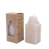 Candle Dutch House Bell gable in white-ecru