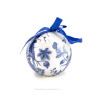 This Delft blue Christmas Tree ball is unbreakable