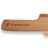 The I amsterdam Vondelpark serving tray handle from the back