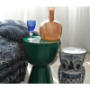 Set of 6 wine glasses kobalt , design Pols Potten, adds color to your dinner table