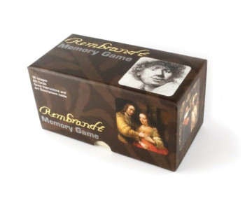 Memory spel Meesterwerken van Rembrandt koop je bij hollanddesignandgifts.com/nl/