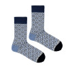 Delfts blauw sokken van Heroes on Socks - maat 41-46 