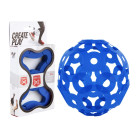 Foooty opvouwbare voetbal - Blauw