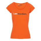 I amsterdam Ladies Classic T-shirt, oranje