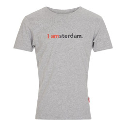 I amsterdam Men Classic T-shirt, grijs
