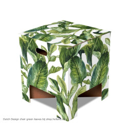 Dutch Design Chair green leaves is een botanic design bestel je bij shop.holland.com