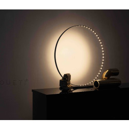 Circle M Led Lamp Staal 45 cm ø van Silhouet Lighting 