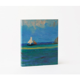 Notitieboekje A5 met een print van het meesterwerk Zeegezicht van Van Gogh