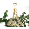 Kerstboom curly naturel 21 cm papier koop je bij hollanddesignandgifts.com/nl/