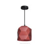 Trigami lamp rood