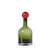 Groene fles van de set Bubbles & Bottles helder van Pols Potten