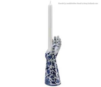 HandsUp Kerzenhalter Small unter hollanddesignandgifts.com/de/ - ein schönes Geschenk