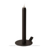 Lunedot S Set Schwarz, die Kerze die nicht kleiner wird 