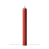 Lunedot Kerzenhülse von 20 x 2,2 cm (H x ø) in der Farbe rot