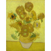 Fragment aus Gemälde Sonnenblumen Van Gogh